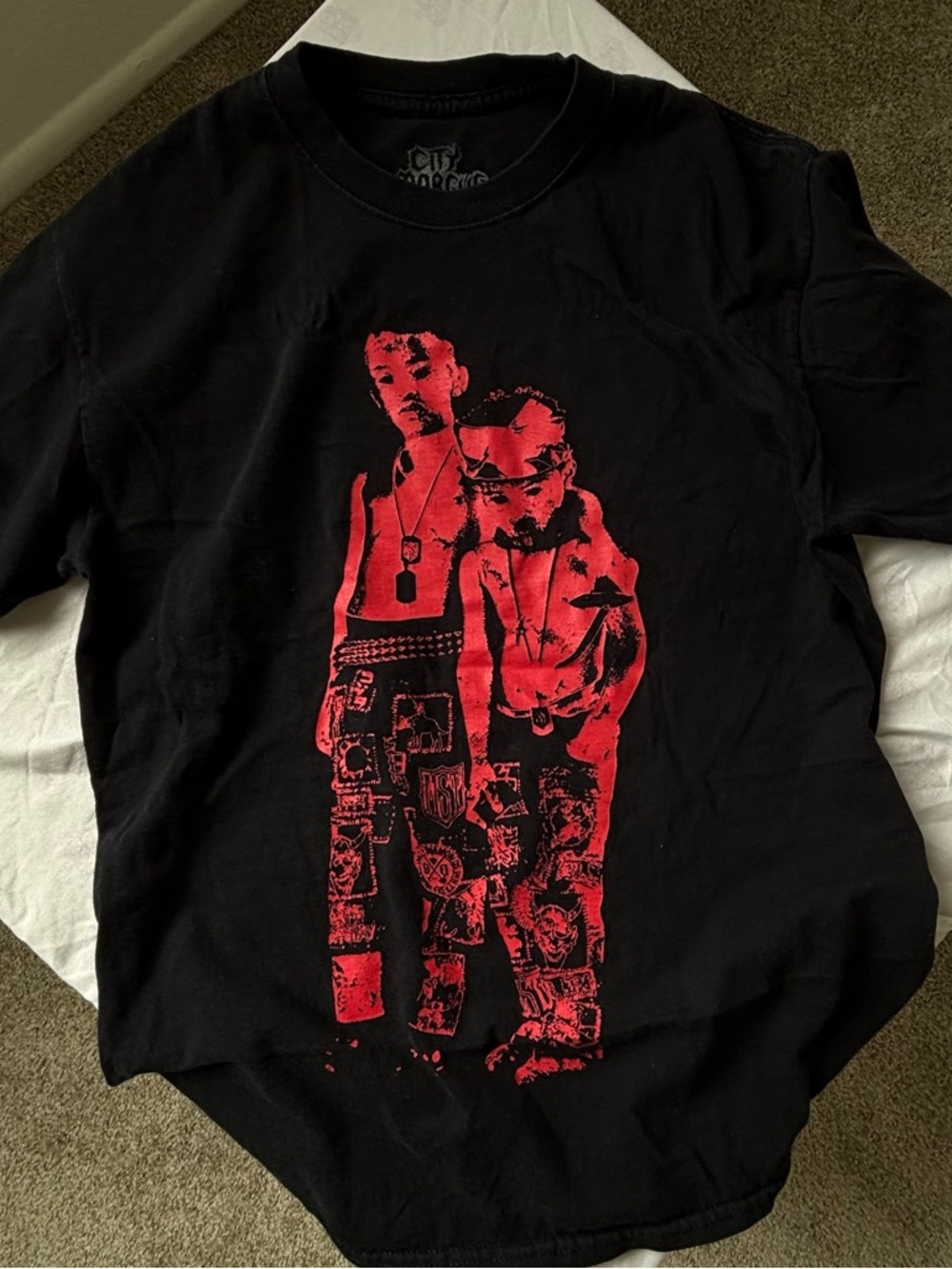 Band City Morgue Black Graphic Tee